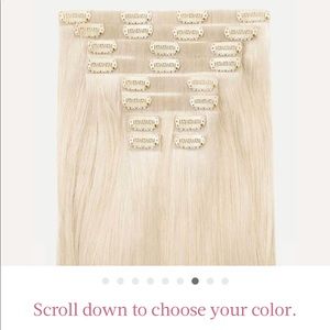 Luxy Seamless 20” extensions NEW! Blonde